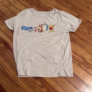 Whinnie the Pooh Disney Crop Top Tshirt